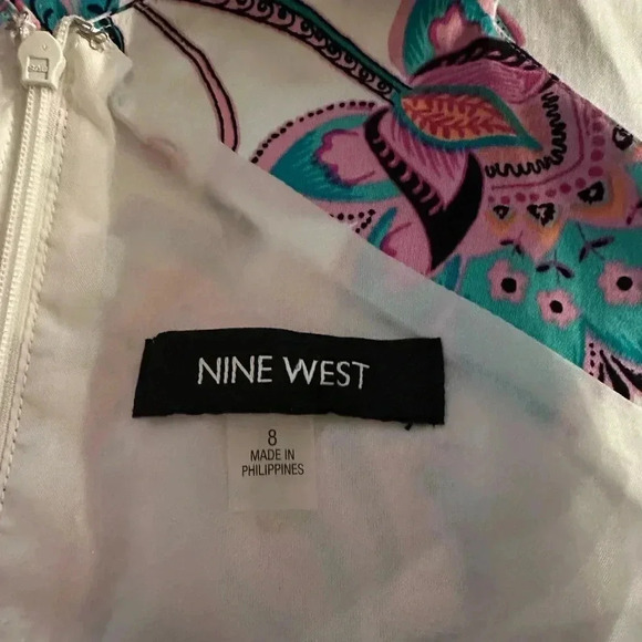 Nine West floral dress size 8 - Picture 7 of 8